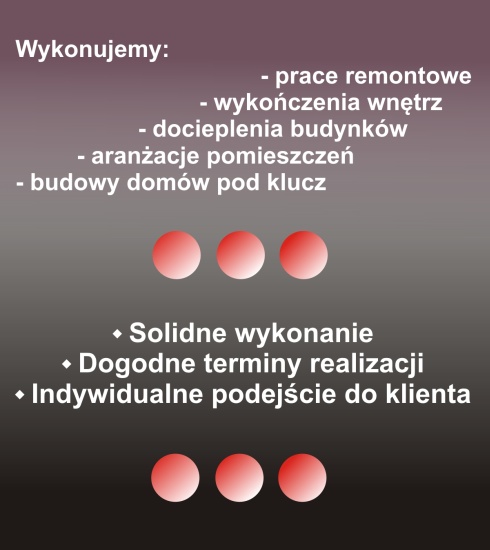 WITREM Limited Firma Remontowo-Budowlana, remonty mieszkań i budowy domów
